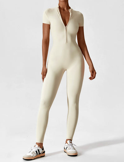 Evalina -  Zipper Jumpsuit